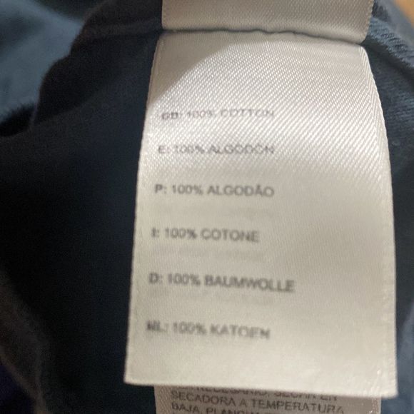 The North Face Blue and Orange Short Sleeve Crew Neck T Shirt Men XL - Picture 6 of 7